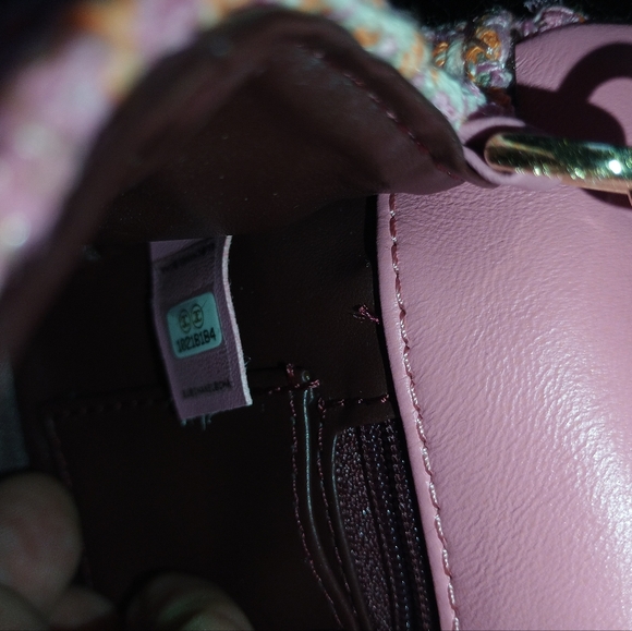 Pink Tweed Crossbody - Picture 3 of 7